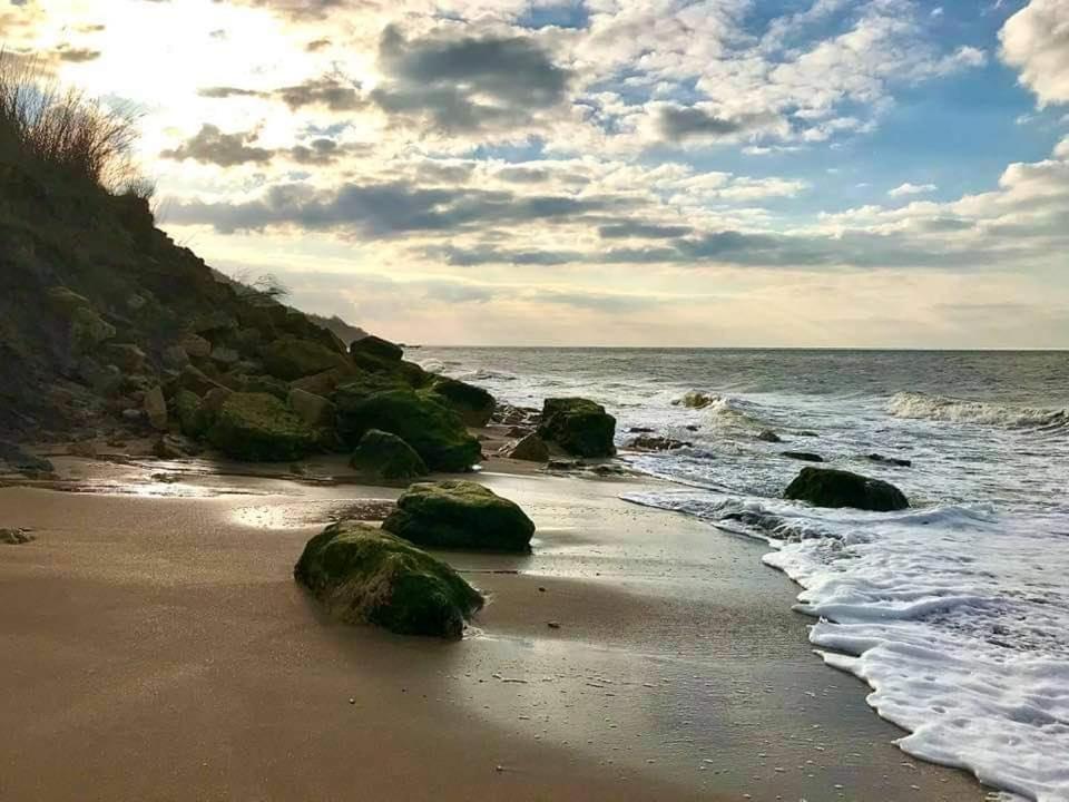 2 Chambres, 50M Centre Ville Plage, Jardin Wifi Villers-sur-Mer Kültér fotó